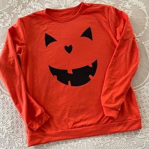 Jack-o’ lantern sweatshirt
